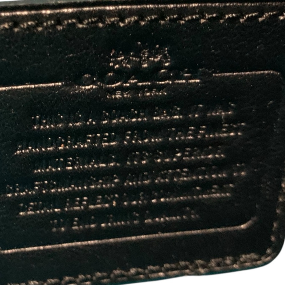 Coach Black and Blue Varsity Signature Tote Bag (item#ryan) - Picture 9 of 10
